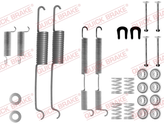 Accessory Kit, brake shoes